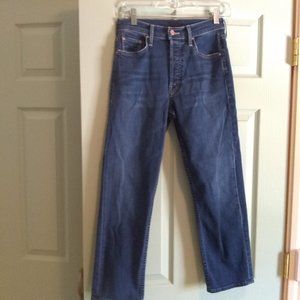 Mother Tomcat Cropped Jeans 27 Snipped in the Bud